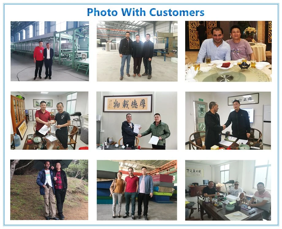 Photo with customers